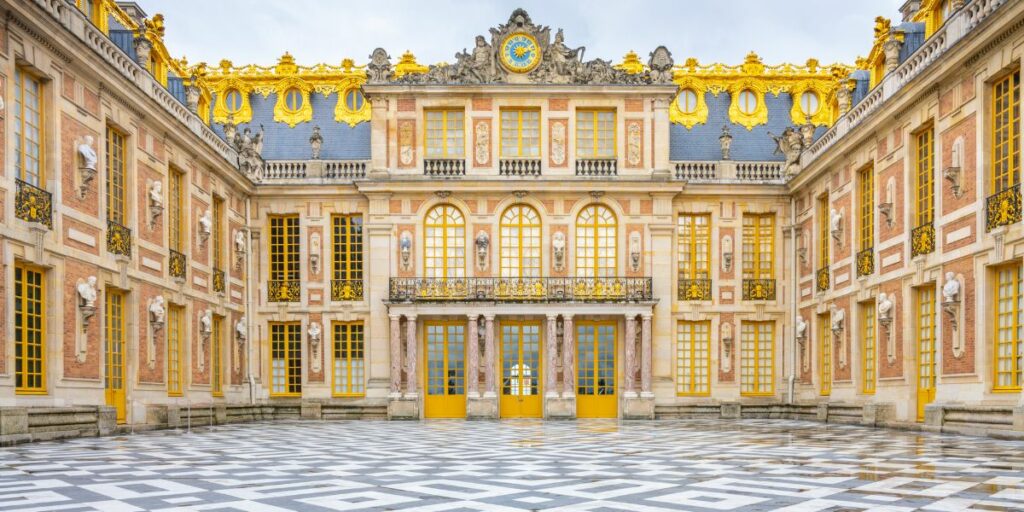 Le château de Versailles, bel exemple de 1er art